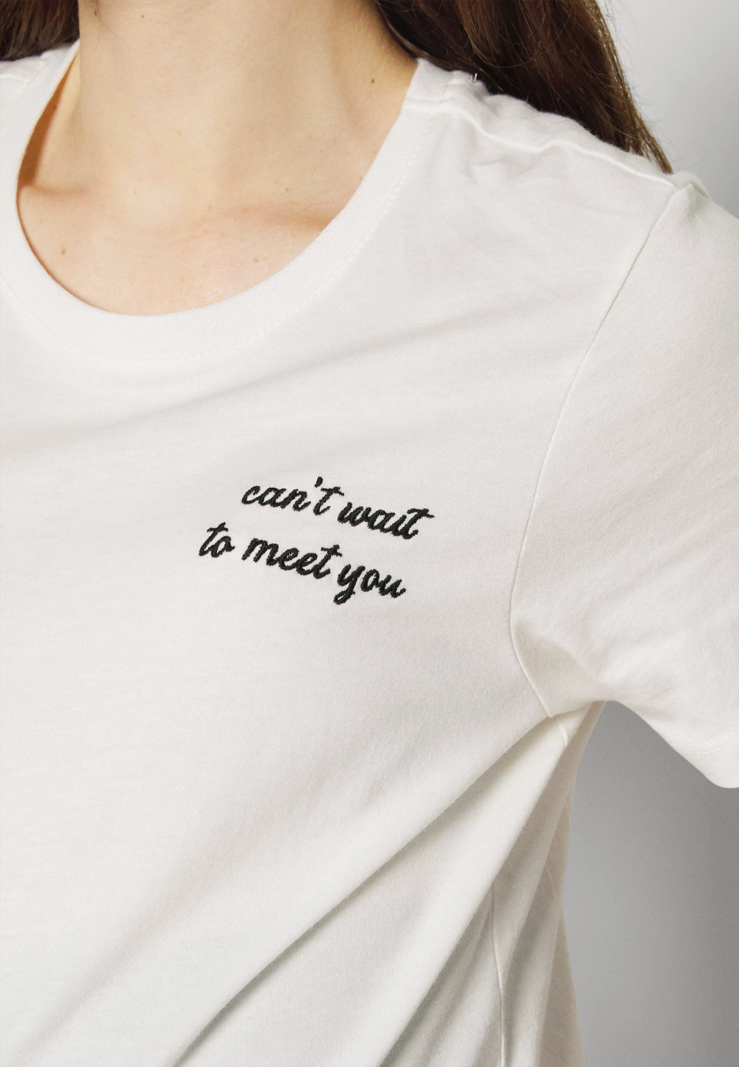 T-Shirt Print - White - Image 6