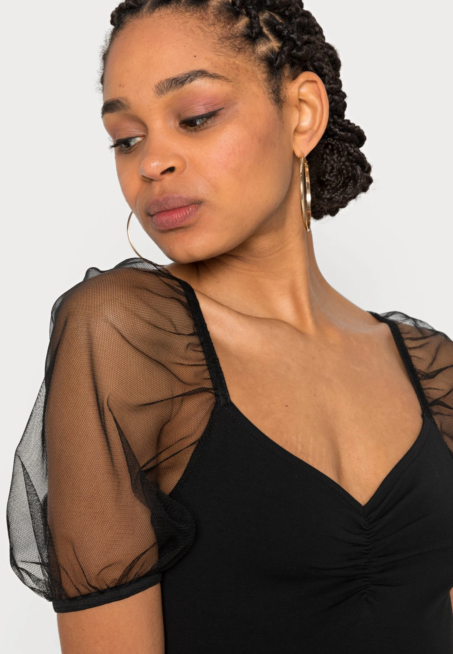 Even&Odd Dress - Cocktailjurk - Black - Afbeelding 5