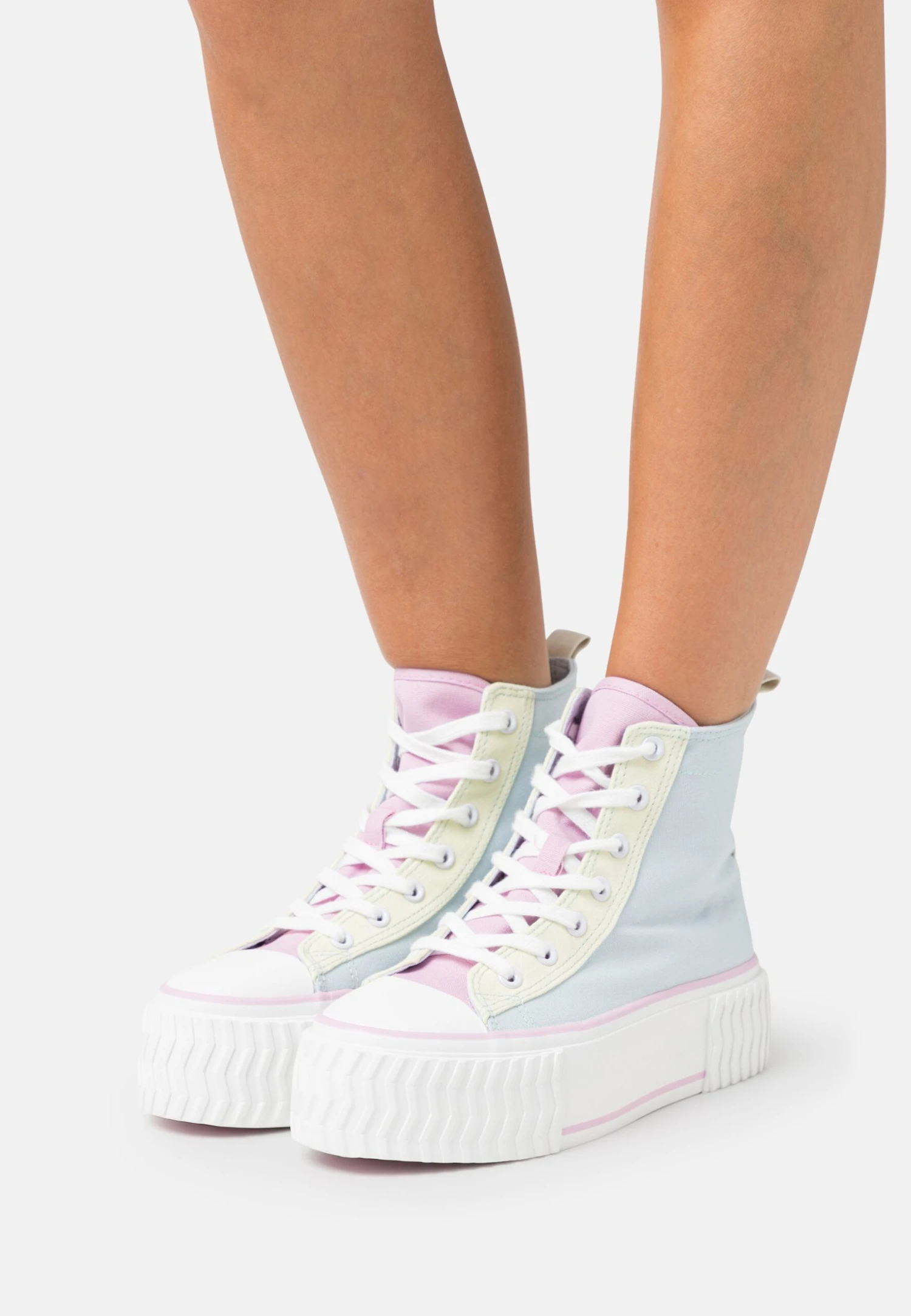 Even&Odd Sneakers Hoog - Multi-Coloured