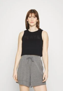 Muscle Tank - Top - Black