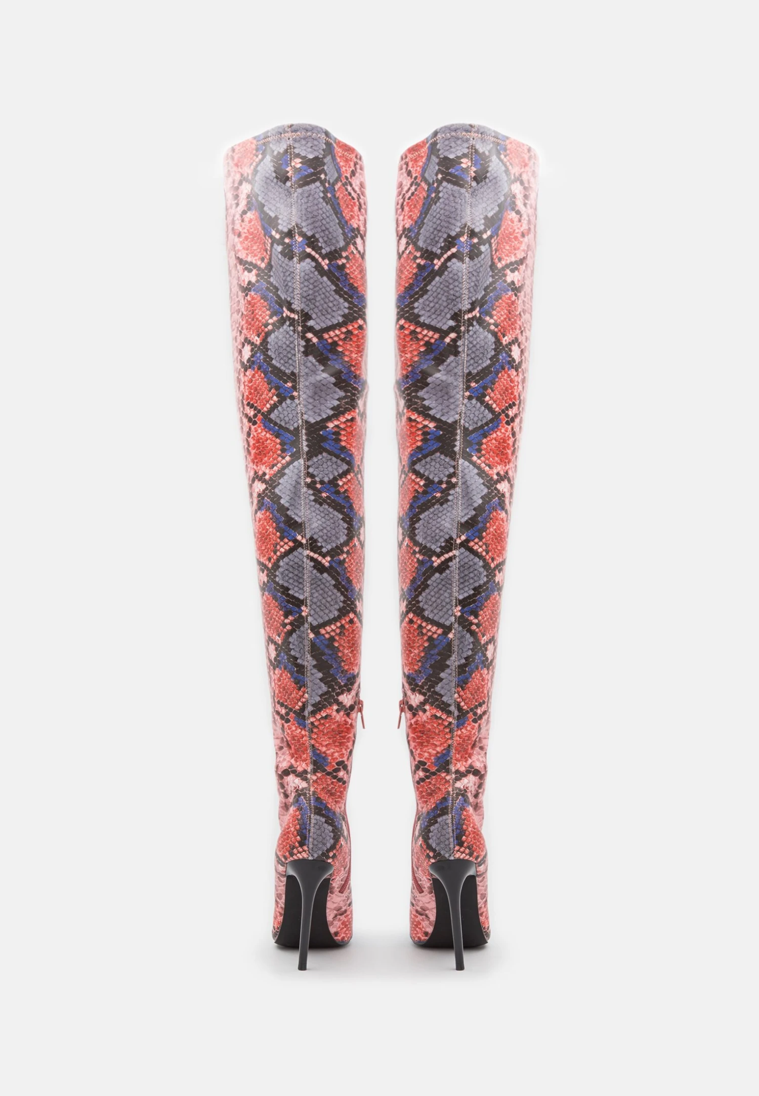 Even&Odd Laarzen Met Hoge Hak - Red - Image 3