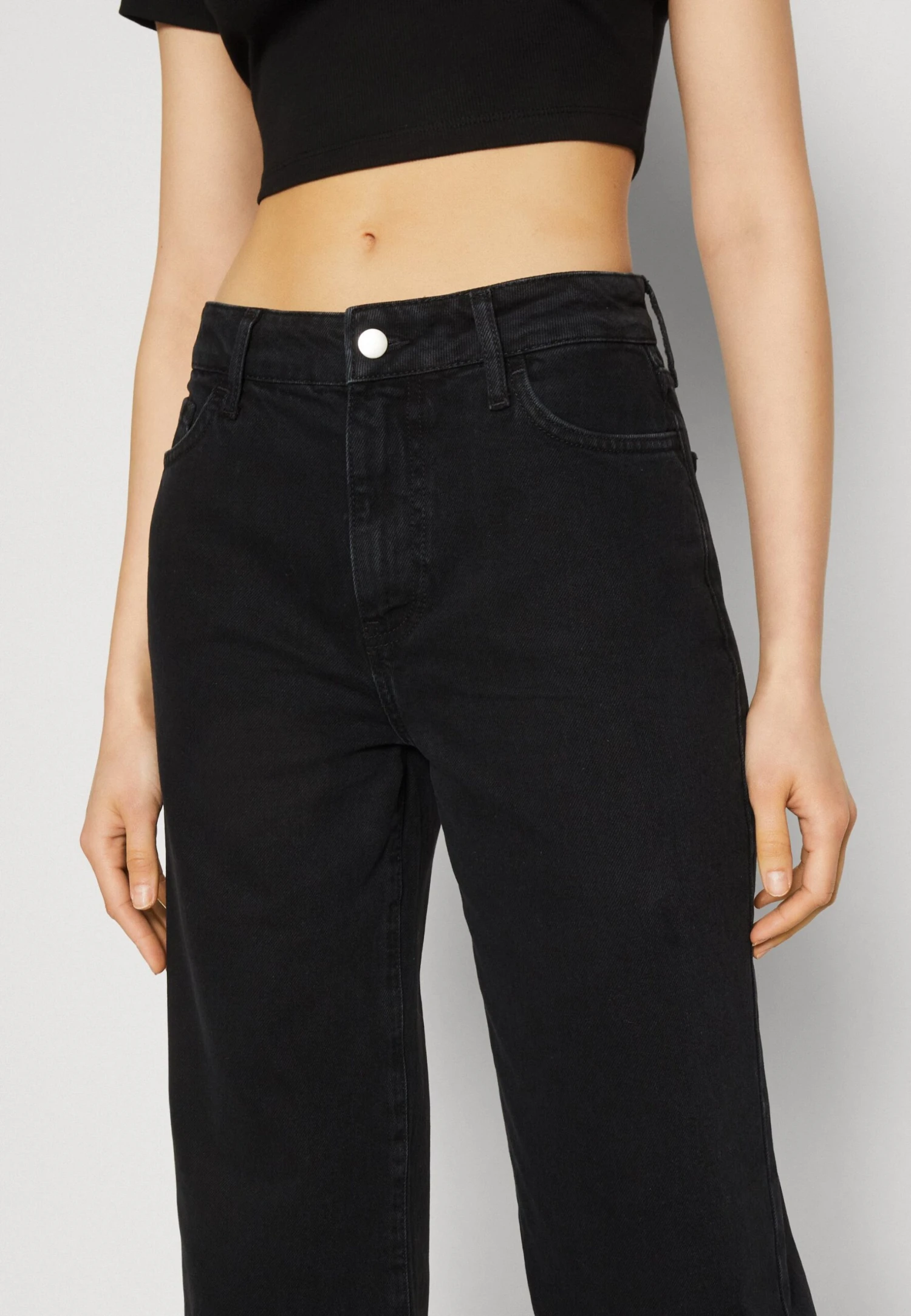 Even&Odd Relaxed Fit Jeans - Black Denim - Afbeelding 4