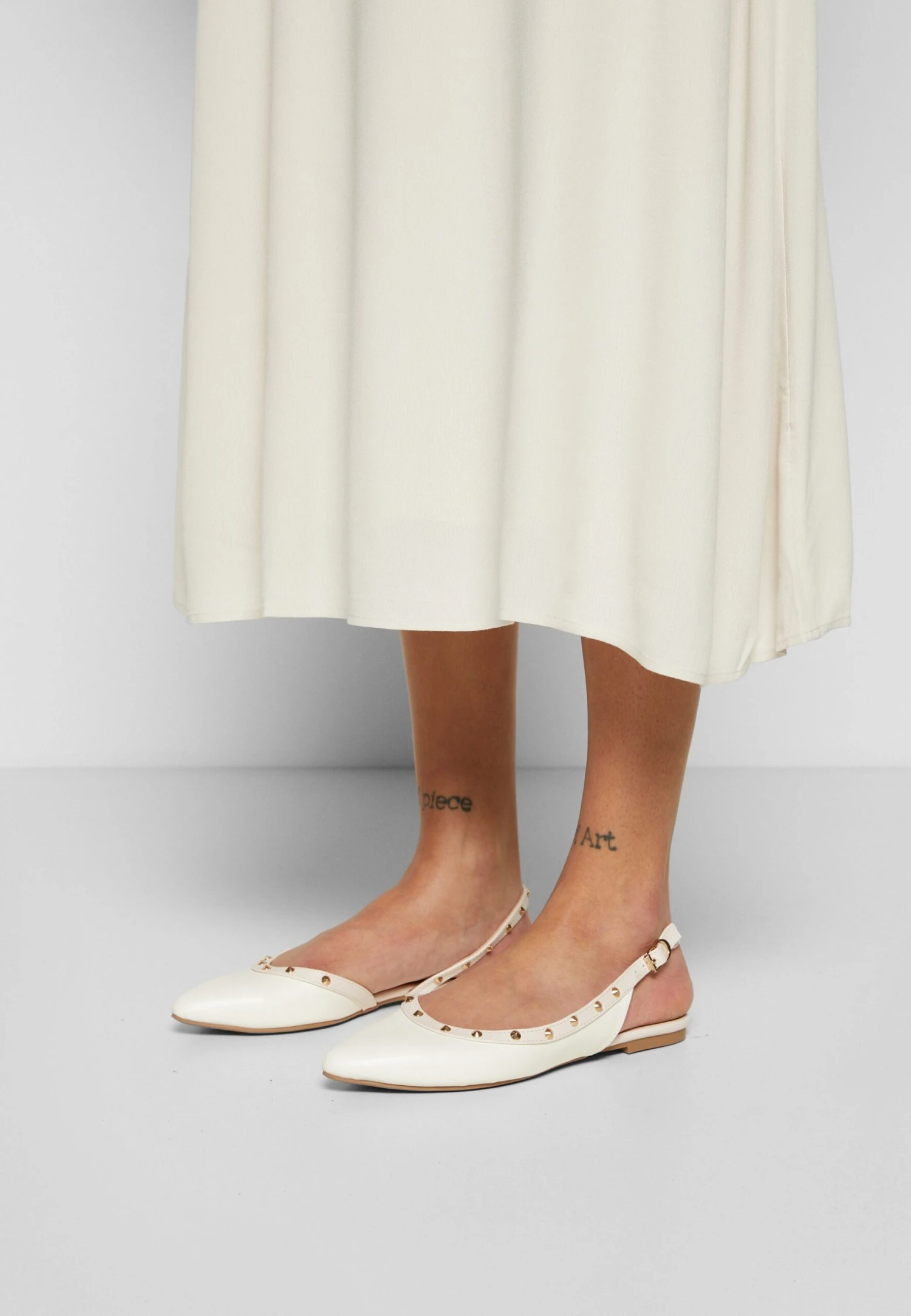 Even&Odd Slingback Ballerina´S - White - Image 3