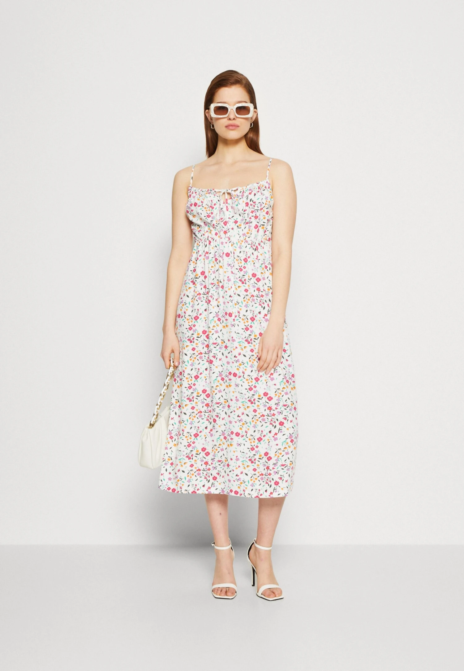 Even&Odd Jurk - White/Yellow - Afbeelding 2