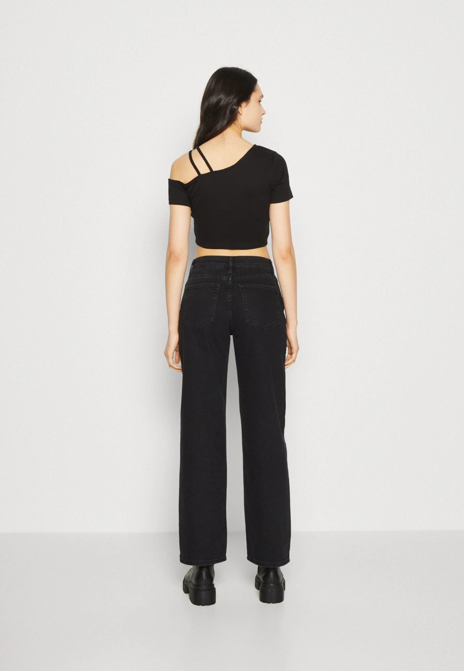 Even&Odd Relaxed Fit Jeans - Black Denim - Afbeelding 3