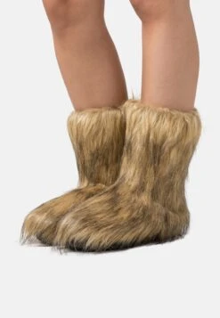 Even&Odd Plateaulaarzen - Brown