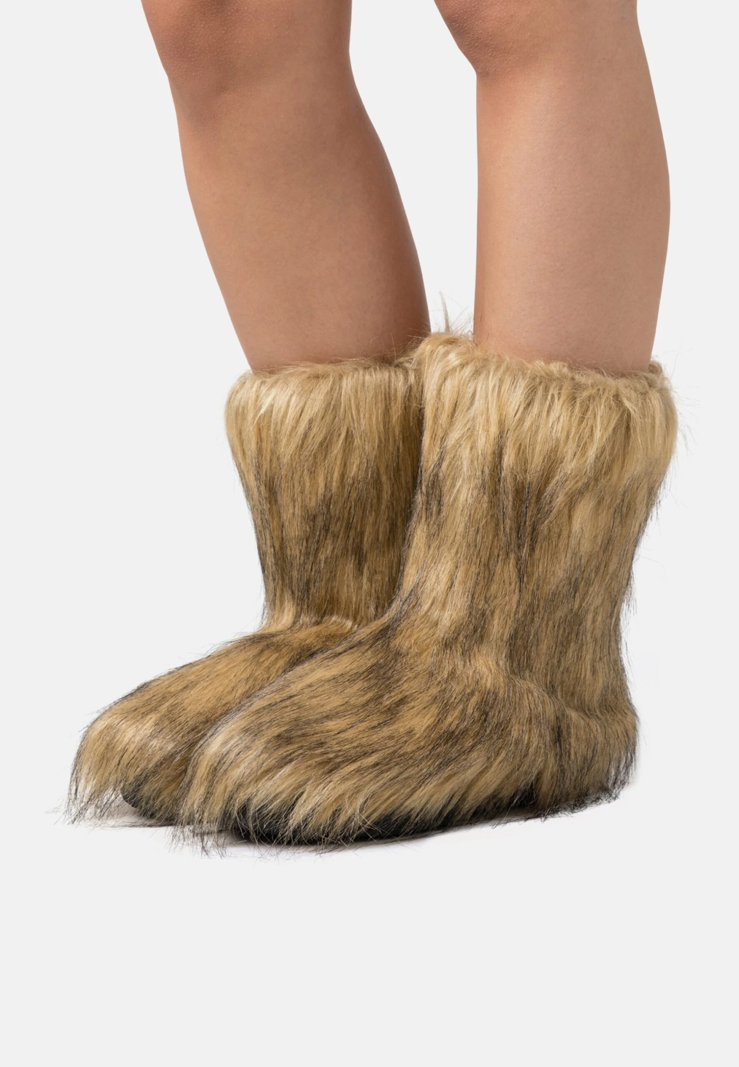 Even&Odd Plateaulaarzen - Brown