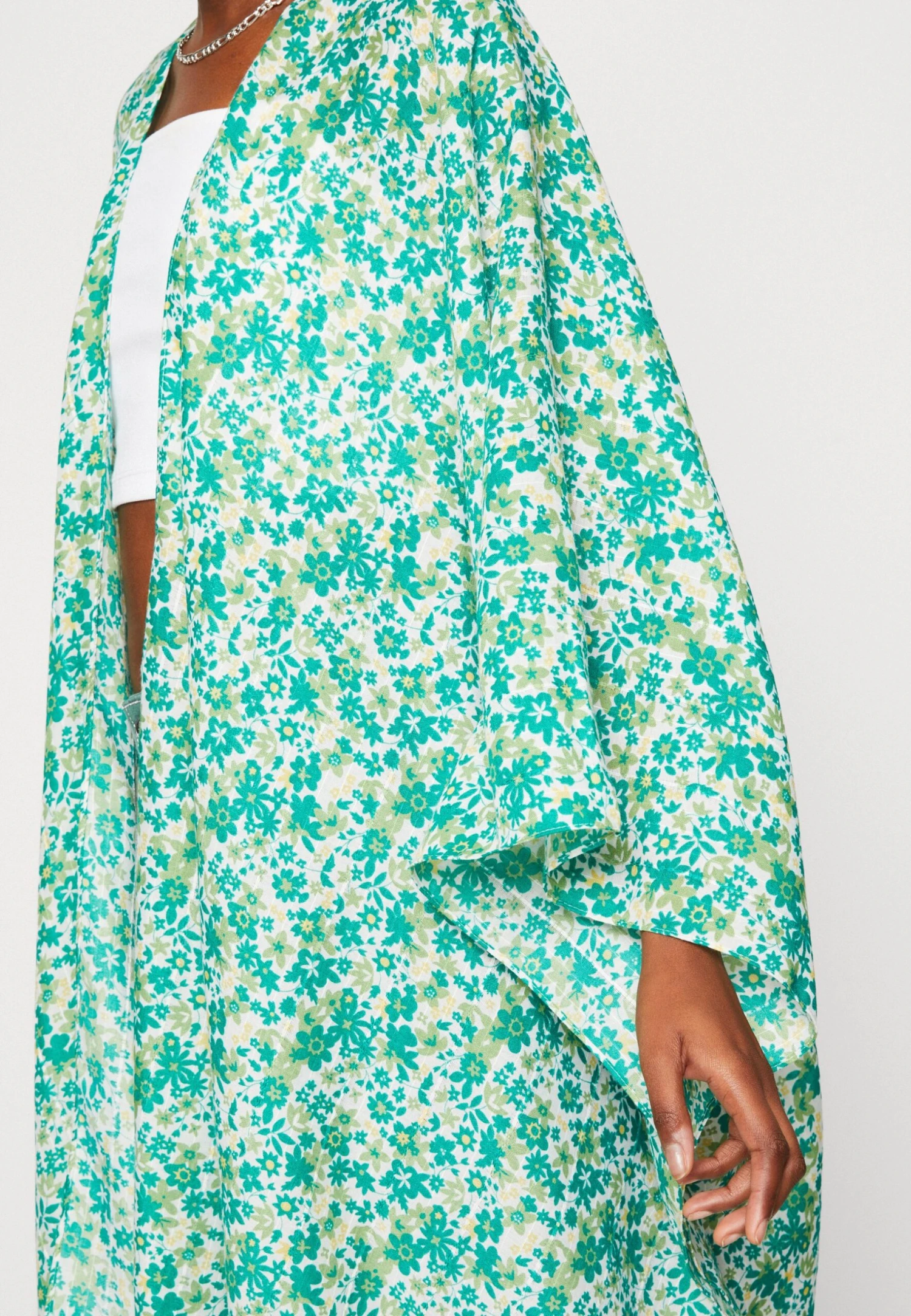 Even&Odd Lichte Jas - Green - Afbeelding 6