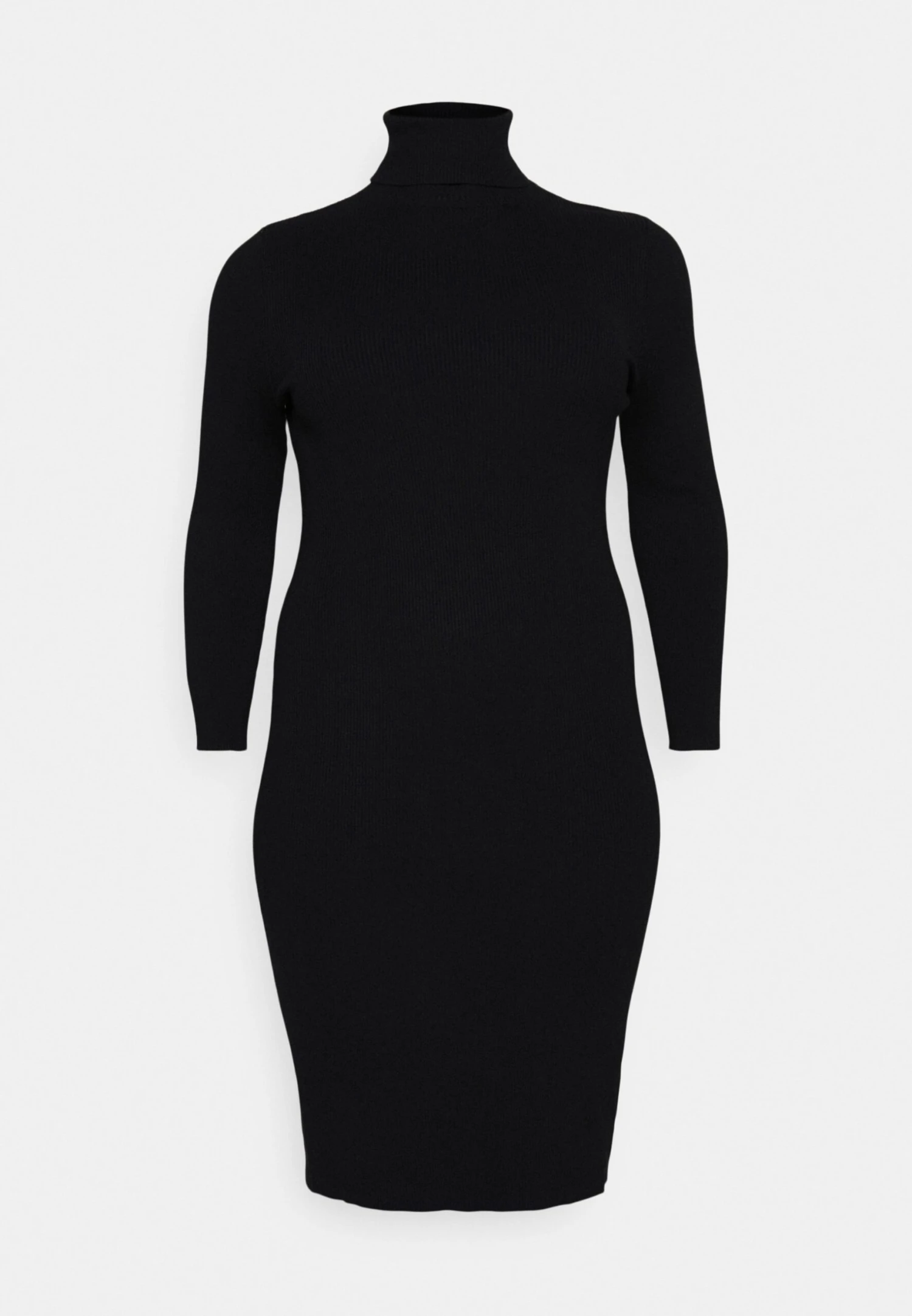 Gebreide Jurk - Black - Image 4