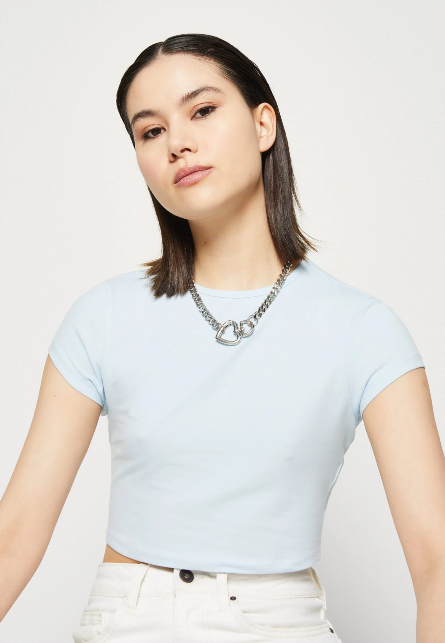 Even&Odd 2 Pack - T-Shirt Basic - Dark Grey/Dark Blue - Image 5