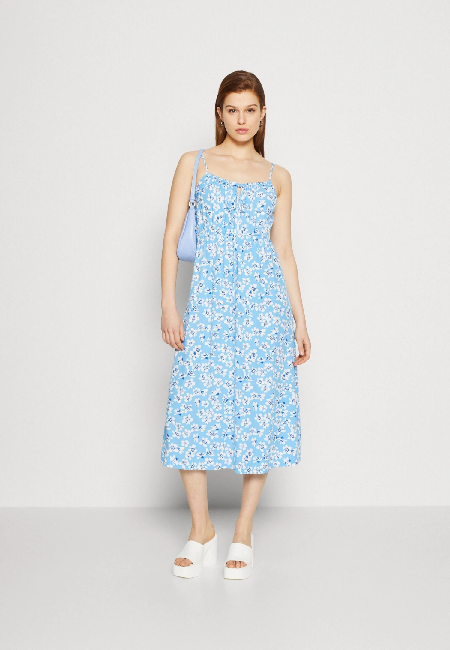 Even&Odd Jurk - Blue/White - Afbeelding 2