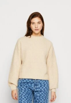 Even&Odd Moss Stitch Jumper - Trui - Sand