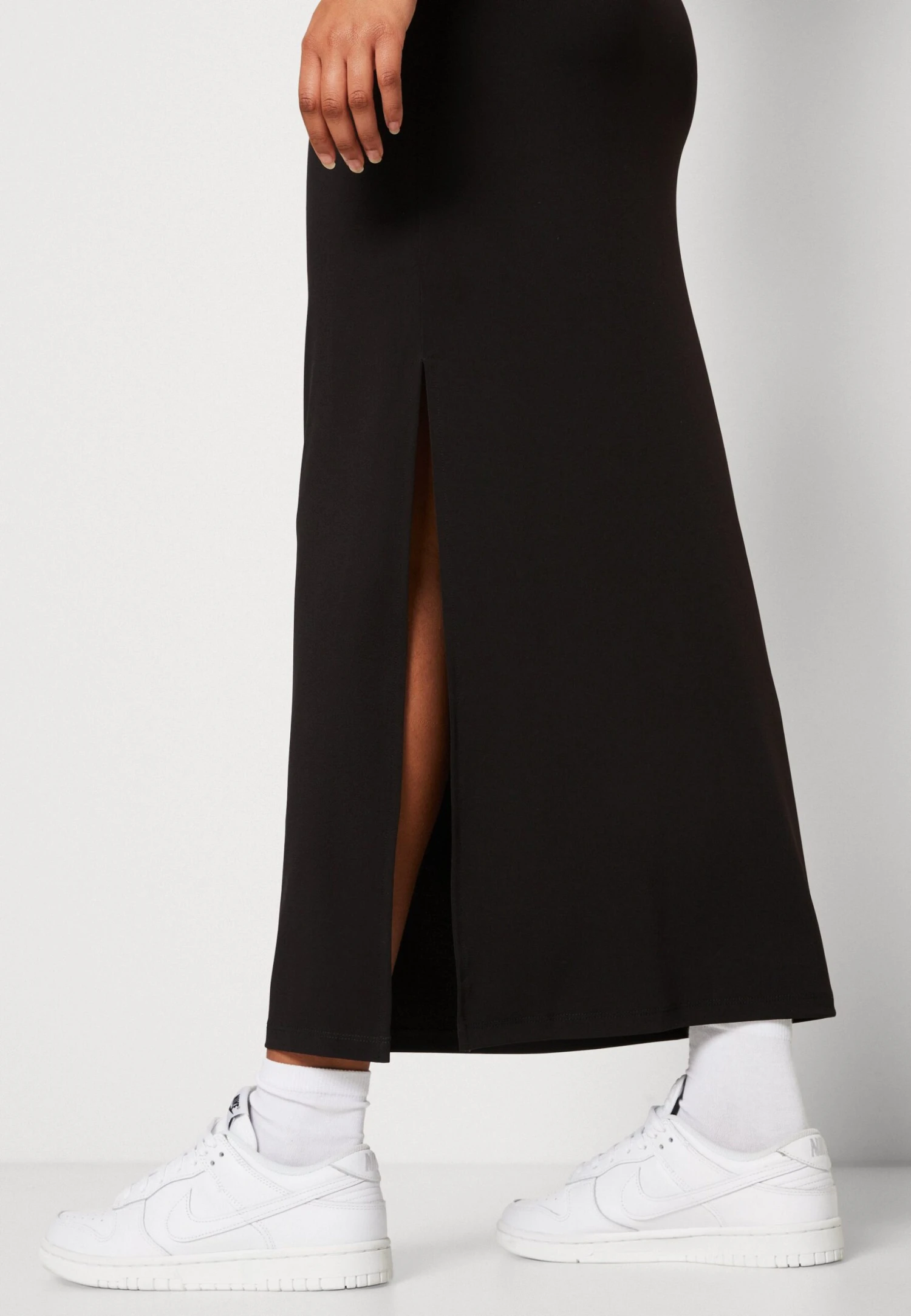 Even&Odd Maxi-Jurk - Black - Image 8