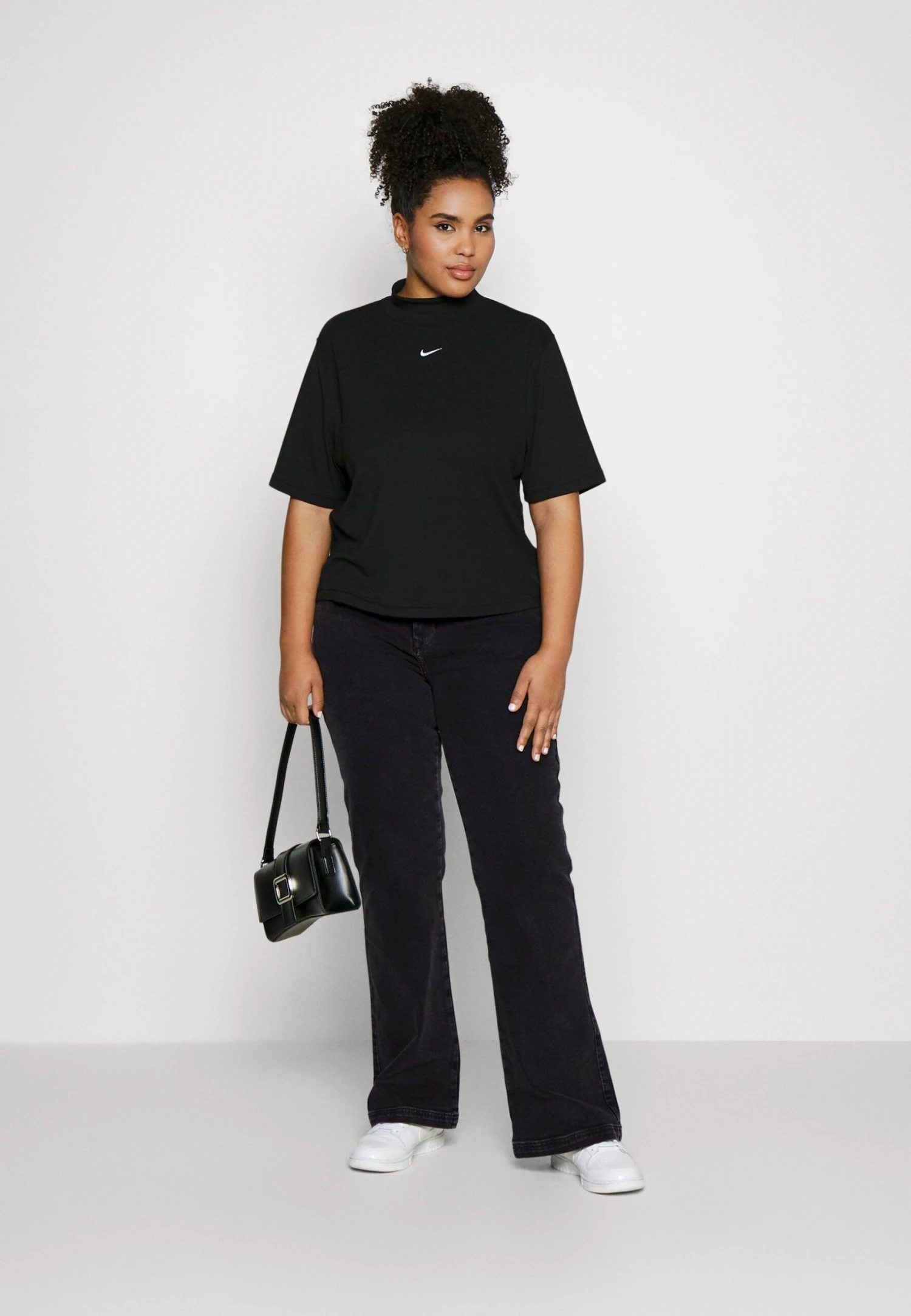 Young Washed Clean Kick Flare- Bootcut Jeans - Black Denim - Afbeelding 2