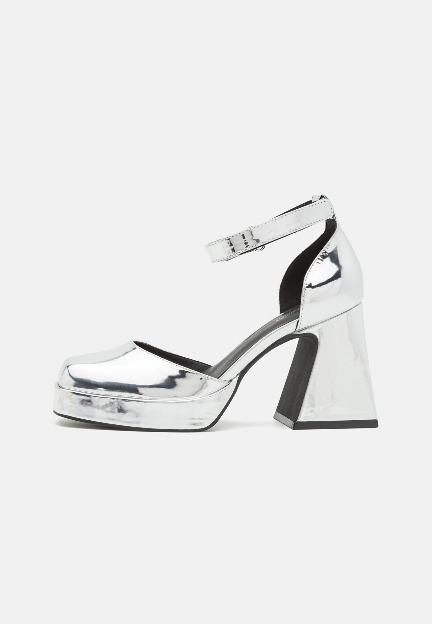 Even&Odd Plateaupumps - Silver-Coloured - Image 2