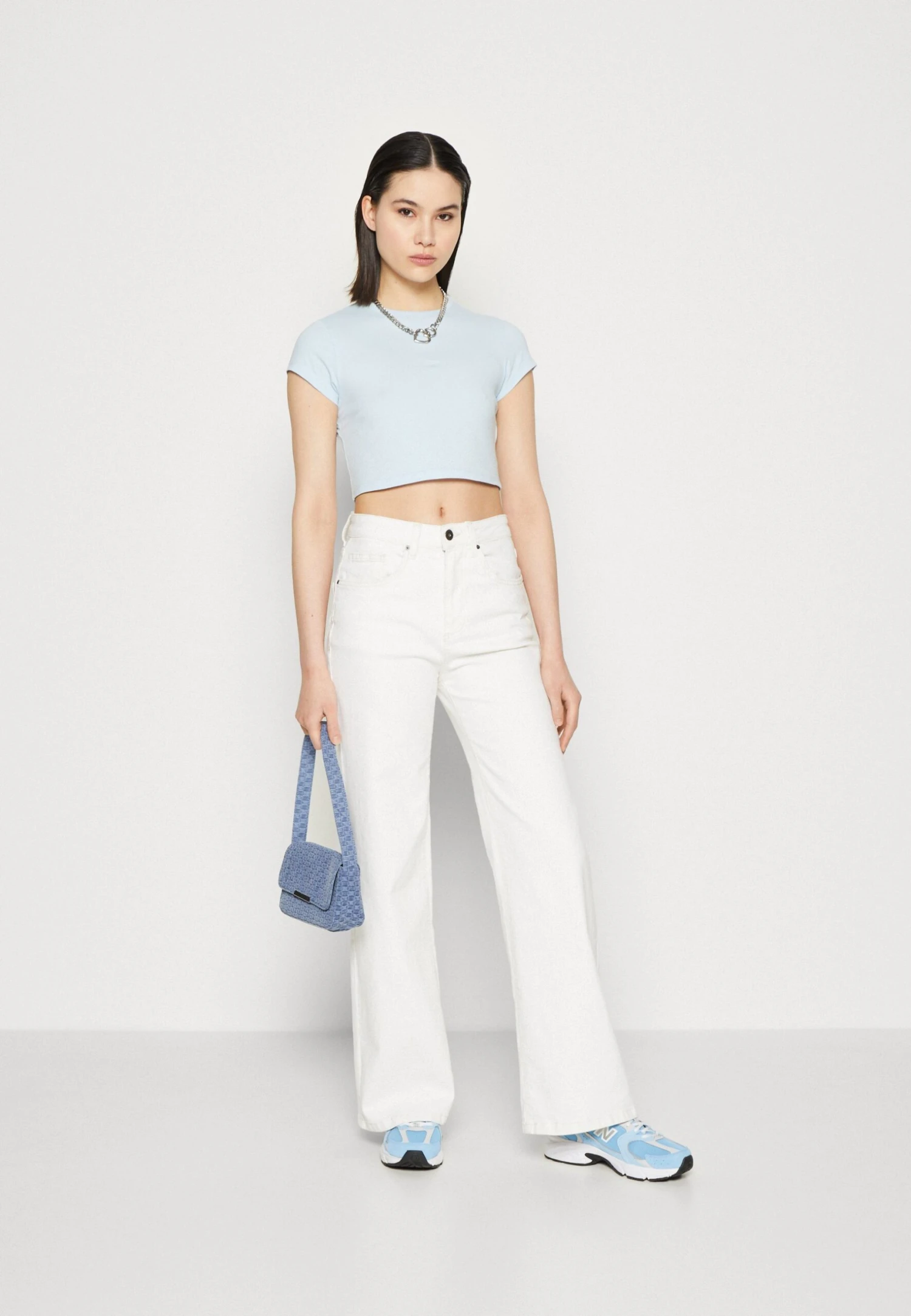 Even&Odd 2 Pack - T-Shirt Basic - Dark Grey/Dark Blue