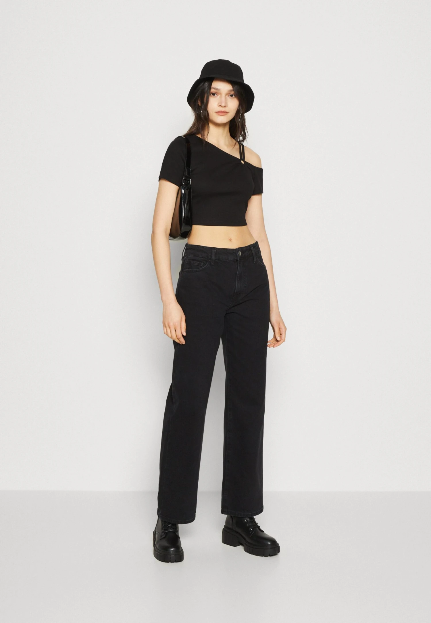 Even&Odd Relaxed Fit Jeans - Black Denim - Afbeelding 2