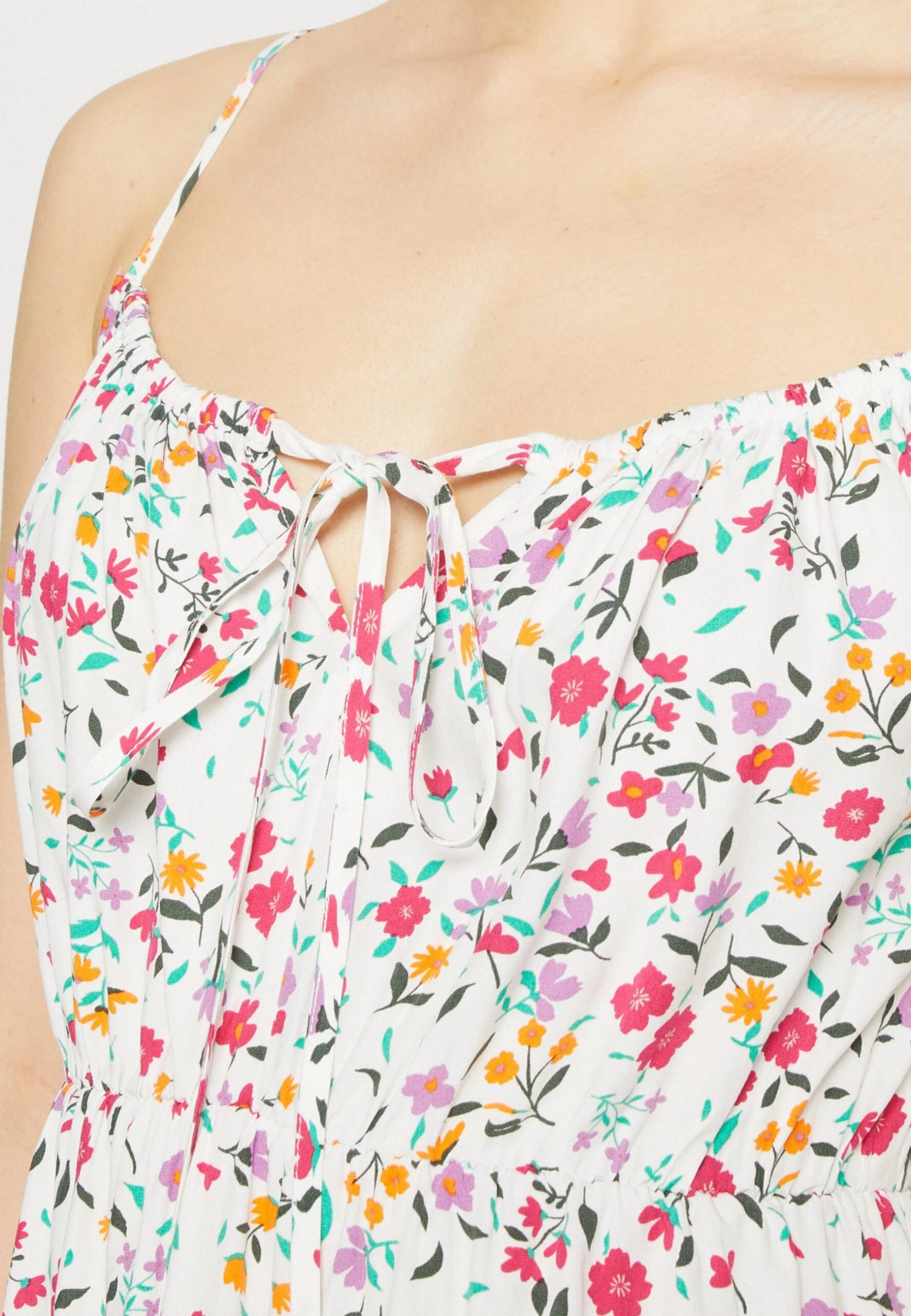 Even&Odd Jurk - White/Yellow - Afbeelding 6