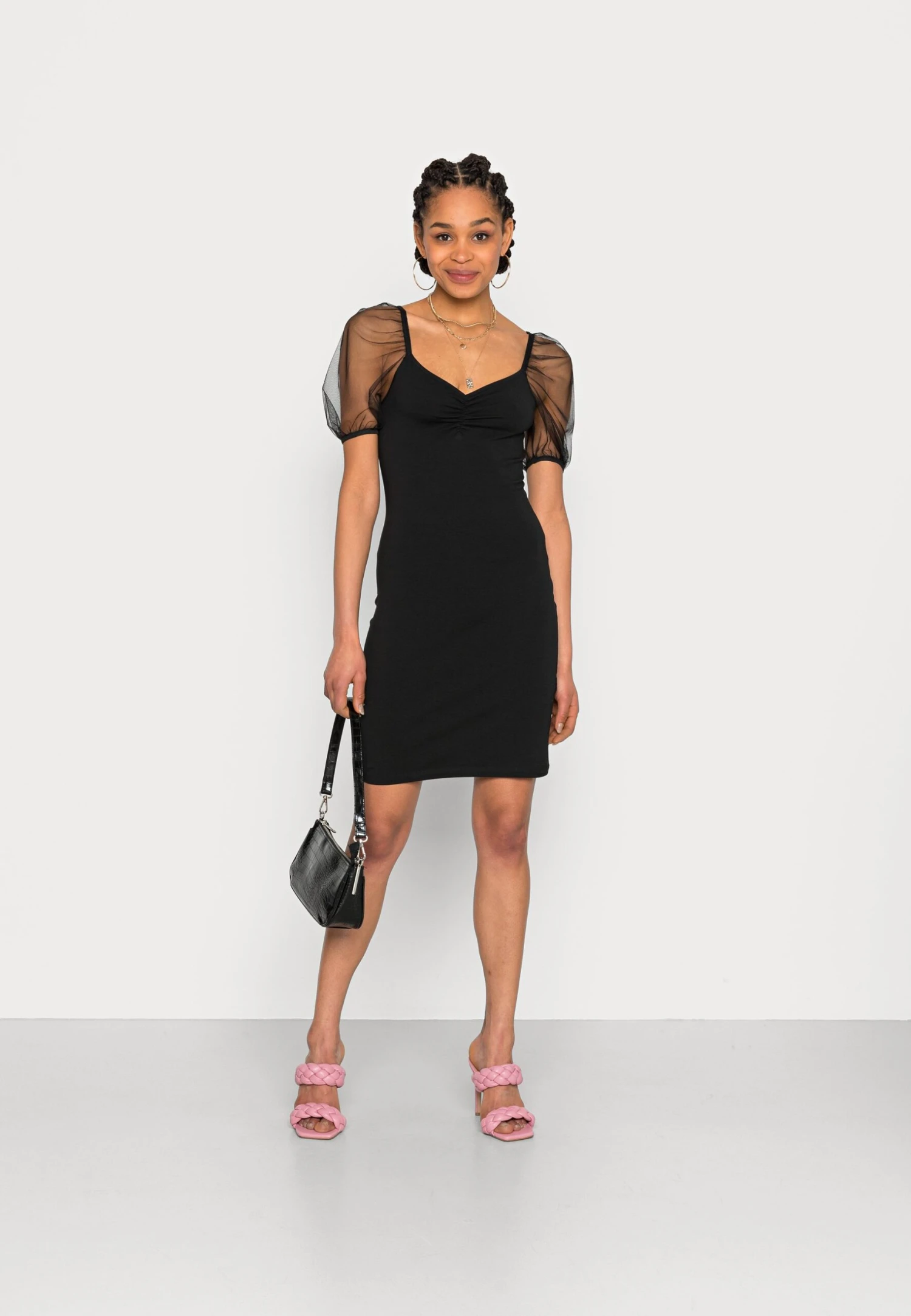 Even&Odd Dress - Cocktailjurk - Black - Afbeelding 2