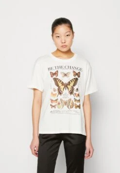 Even&Odd T-Shirt Print - Off-White